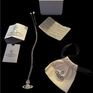 Vivienne Westwood Silver Pendant Necklace